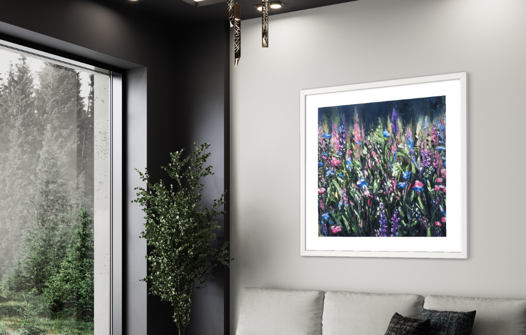 Framed Floral Fine Art Prints by Fiona McKenna