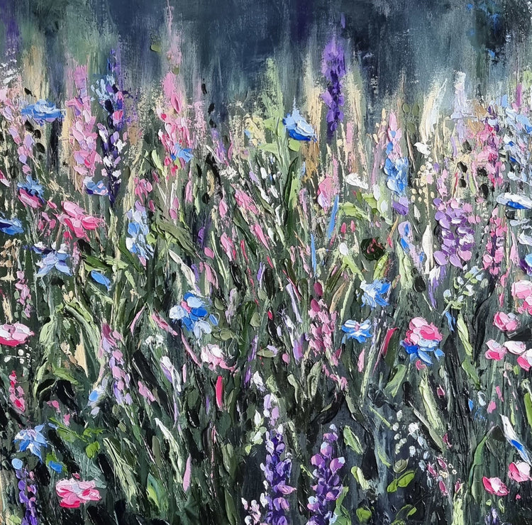 Flowers by Irish Artist Fiona McKenna