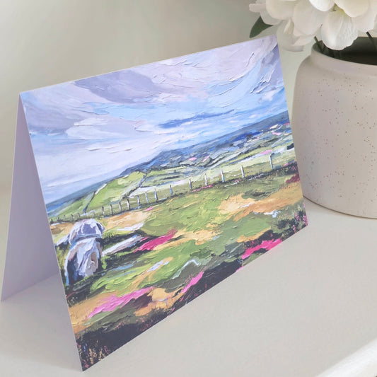 A View From Loughcrew - Art Card