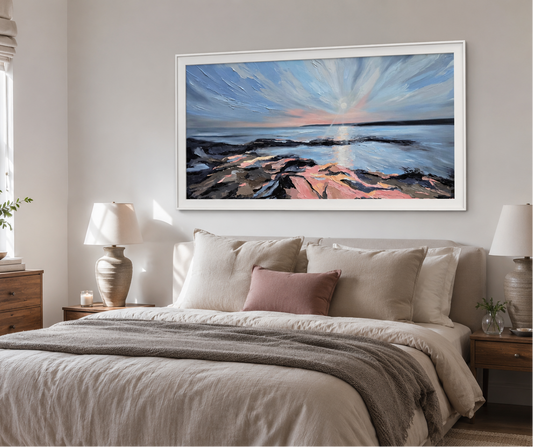 Where the Light Lingers | Original Textured Art