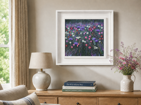 The Blooming Meadow | Original Floral Art