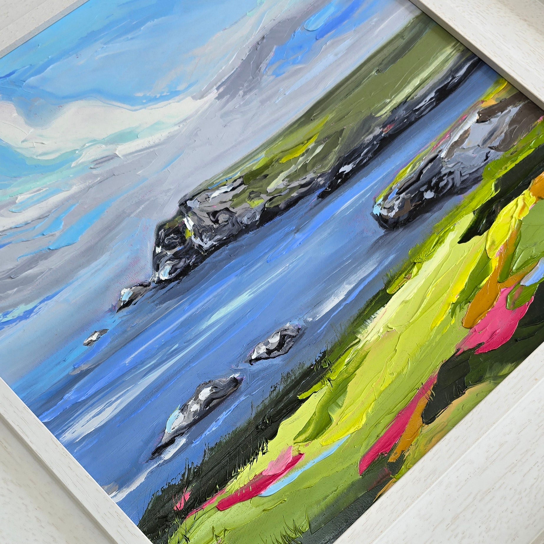 Co Donegal oil painting by Fiona McKenna