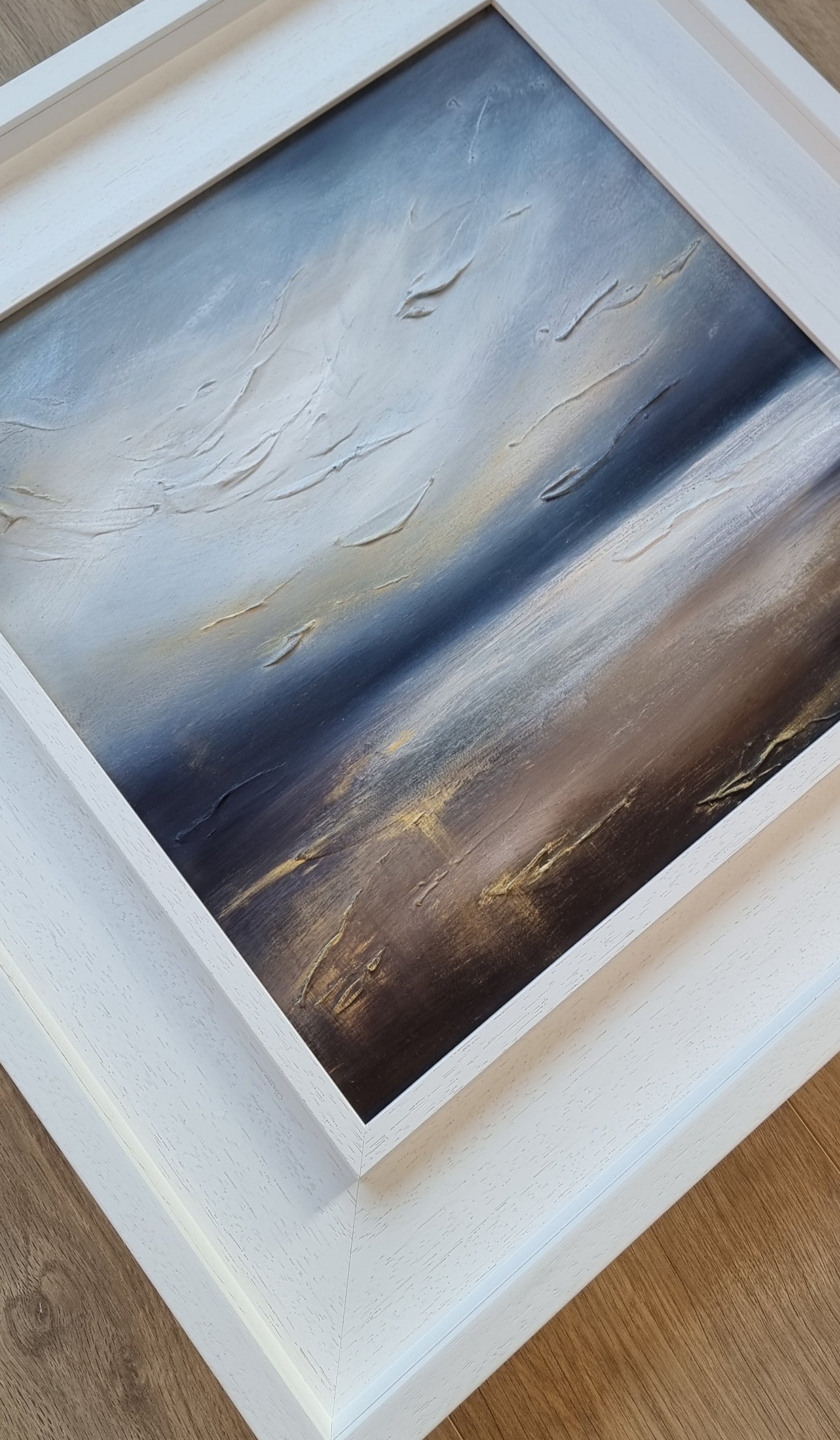 Framed Moody Painting Fiona McKenna Art