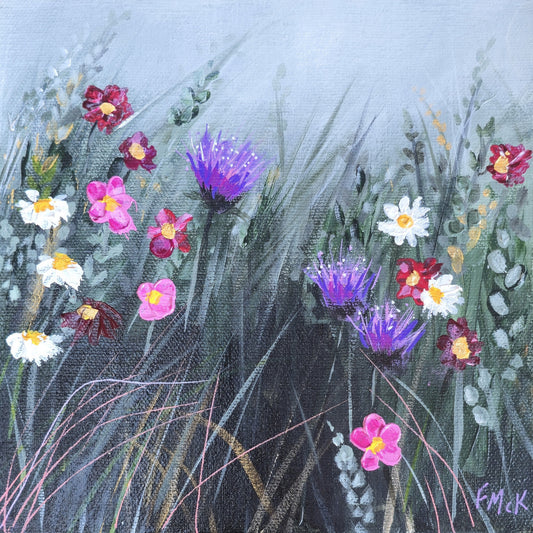 Gentle Bloom | Original Floral Painting