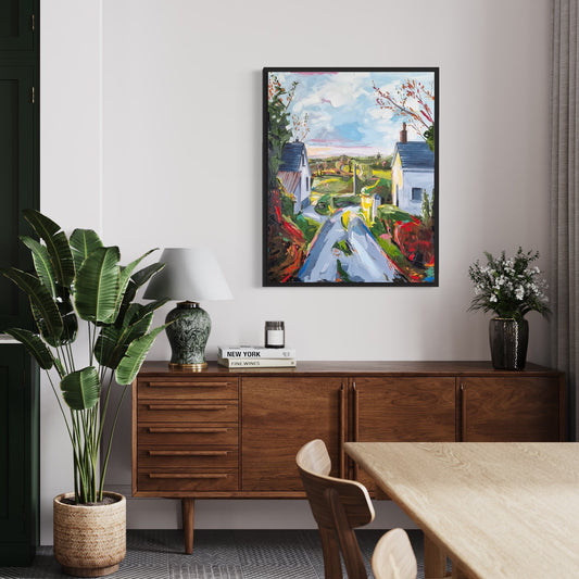 Irish landscape original art