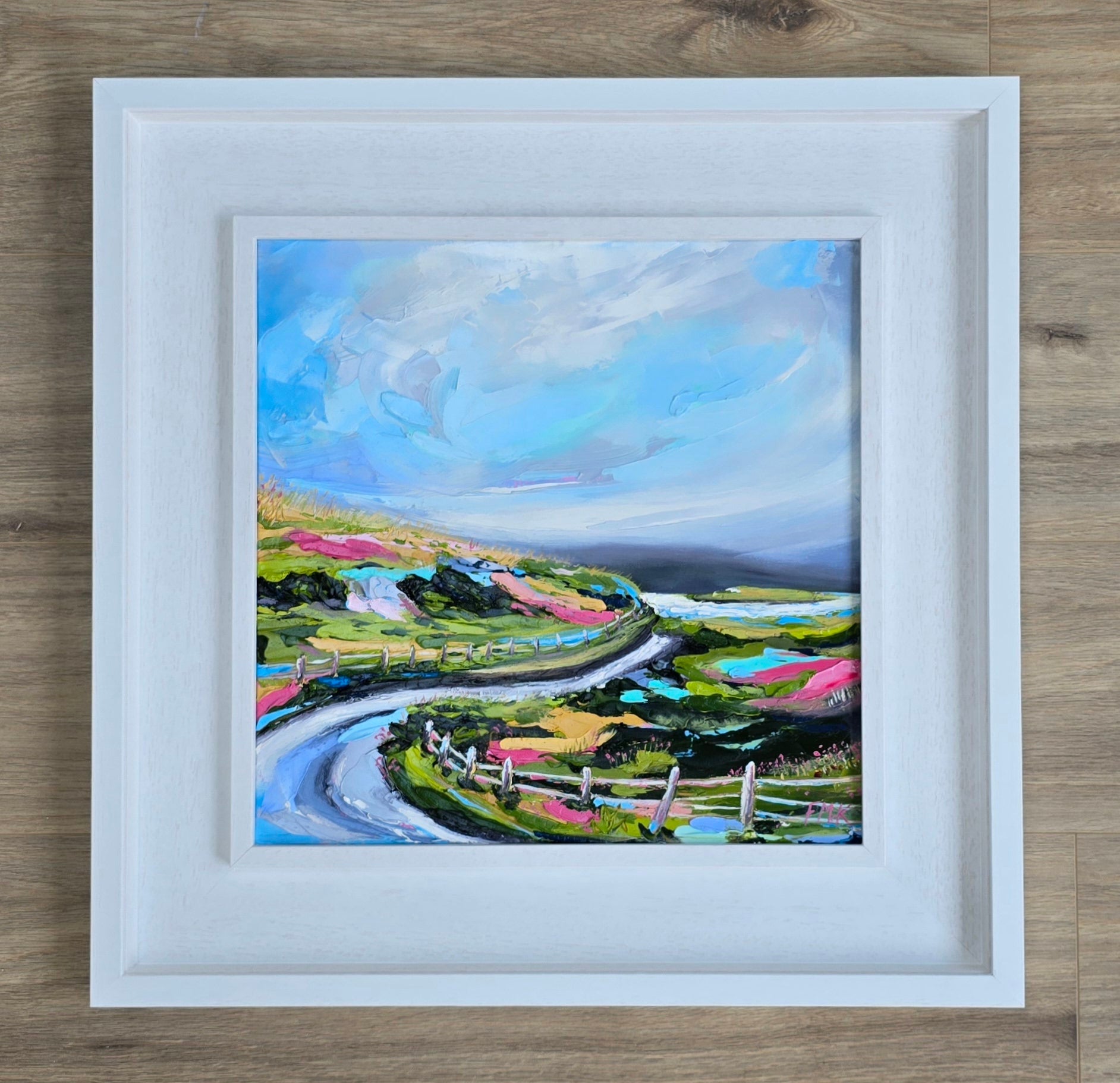 Irish West Coast framed painting
