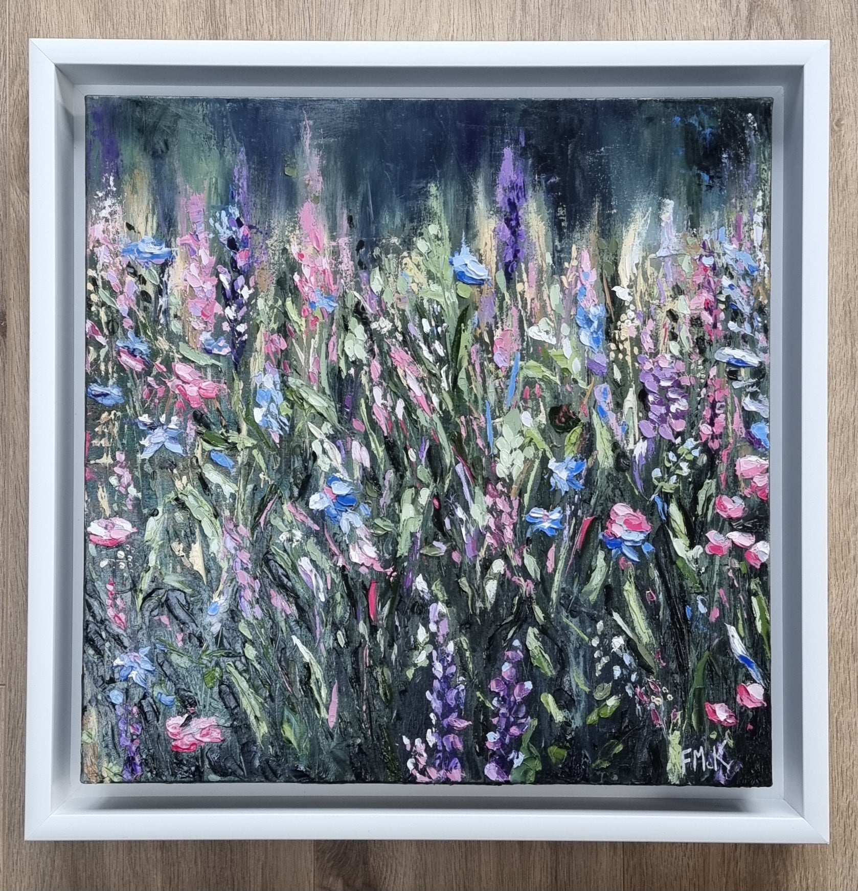 Misty Morning Meadow Original