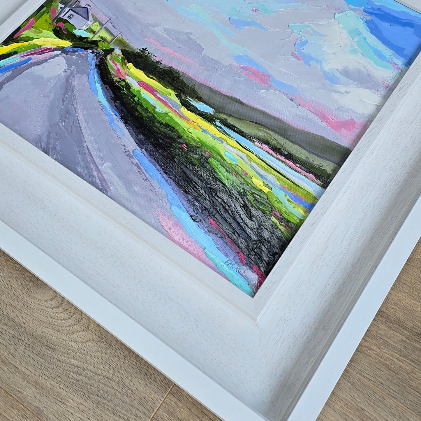 Clifden inspired painting by Fiona McKenna art