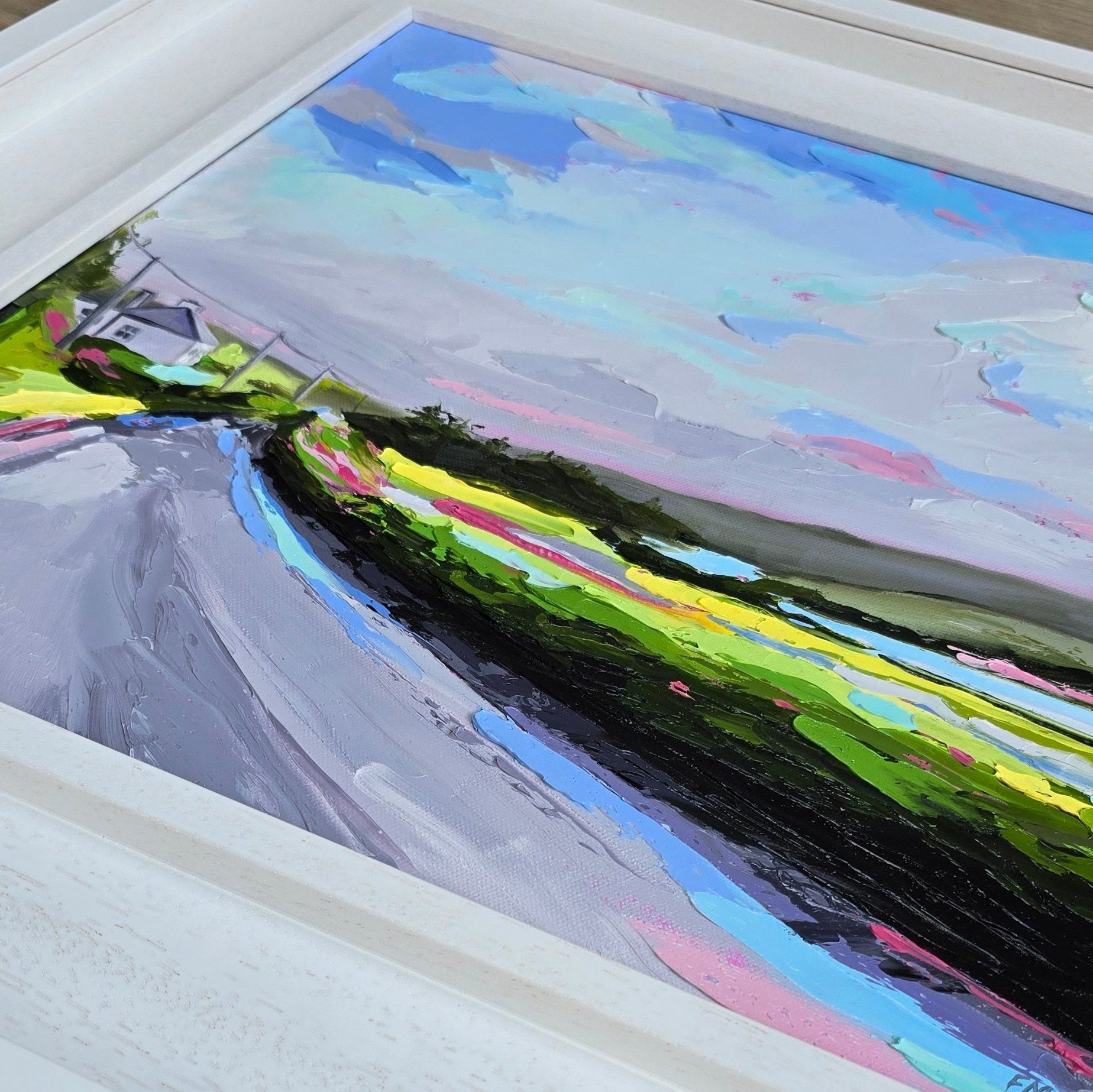 Connemara inspired painting by Fiona McKenna