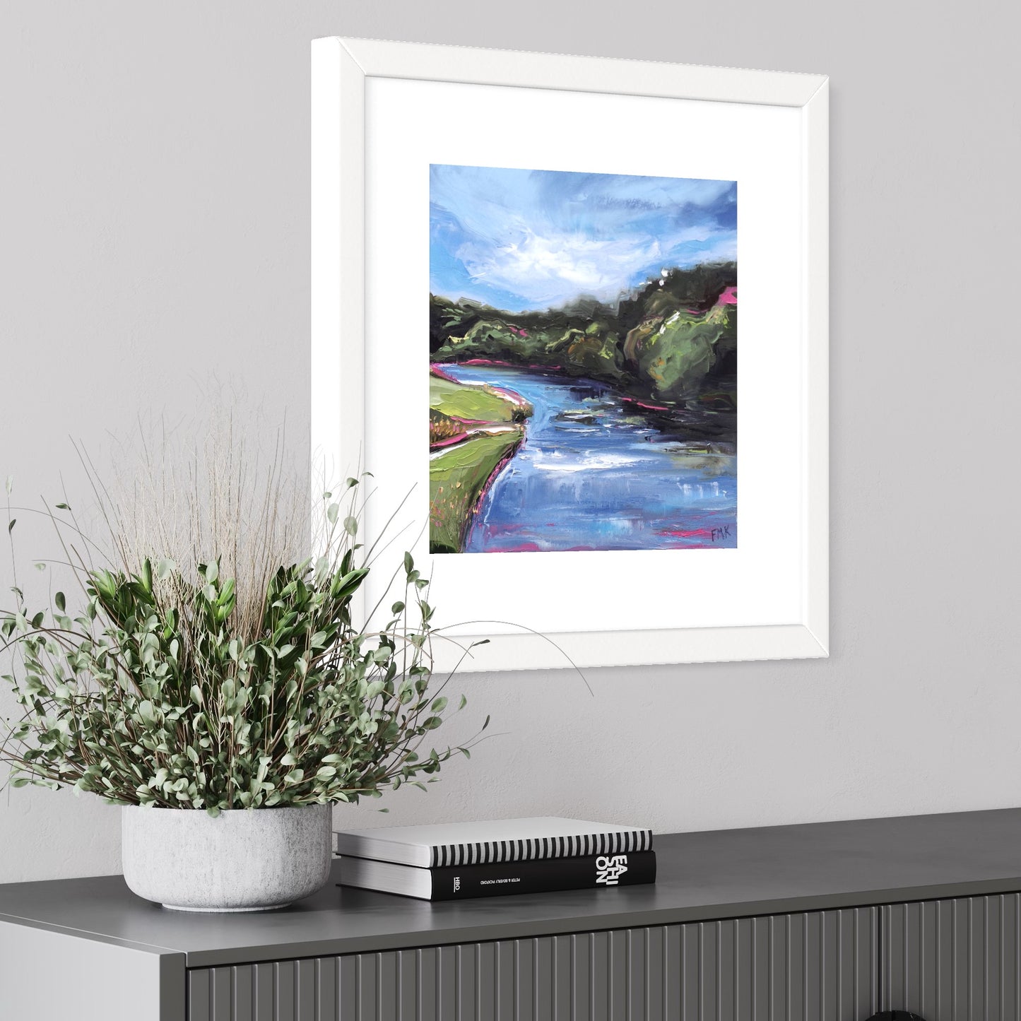 Landscape Painting by Fiona McKenna Art