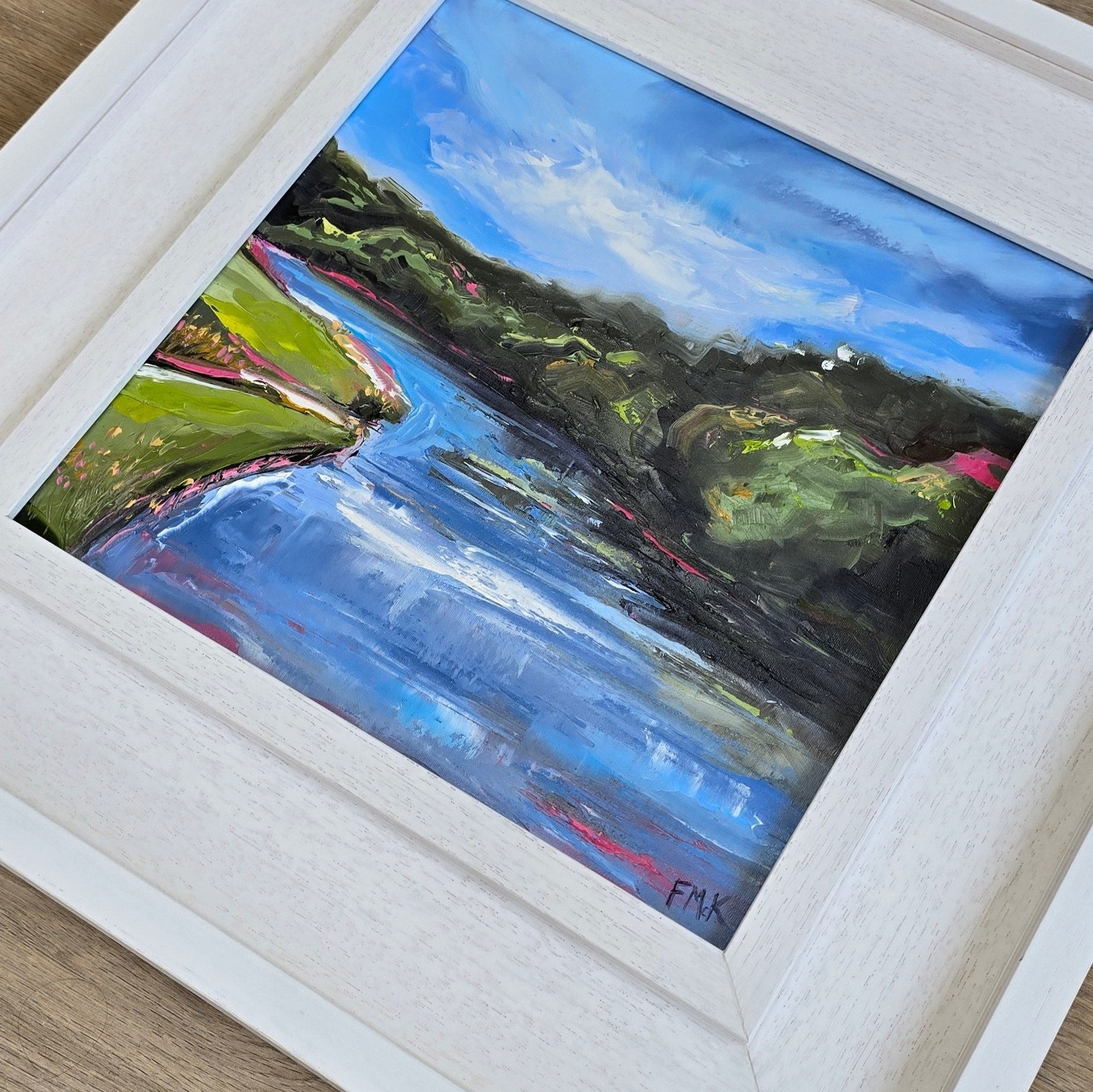 The River Boyne oil painting