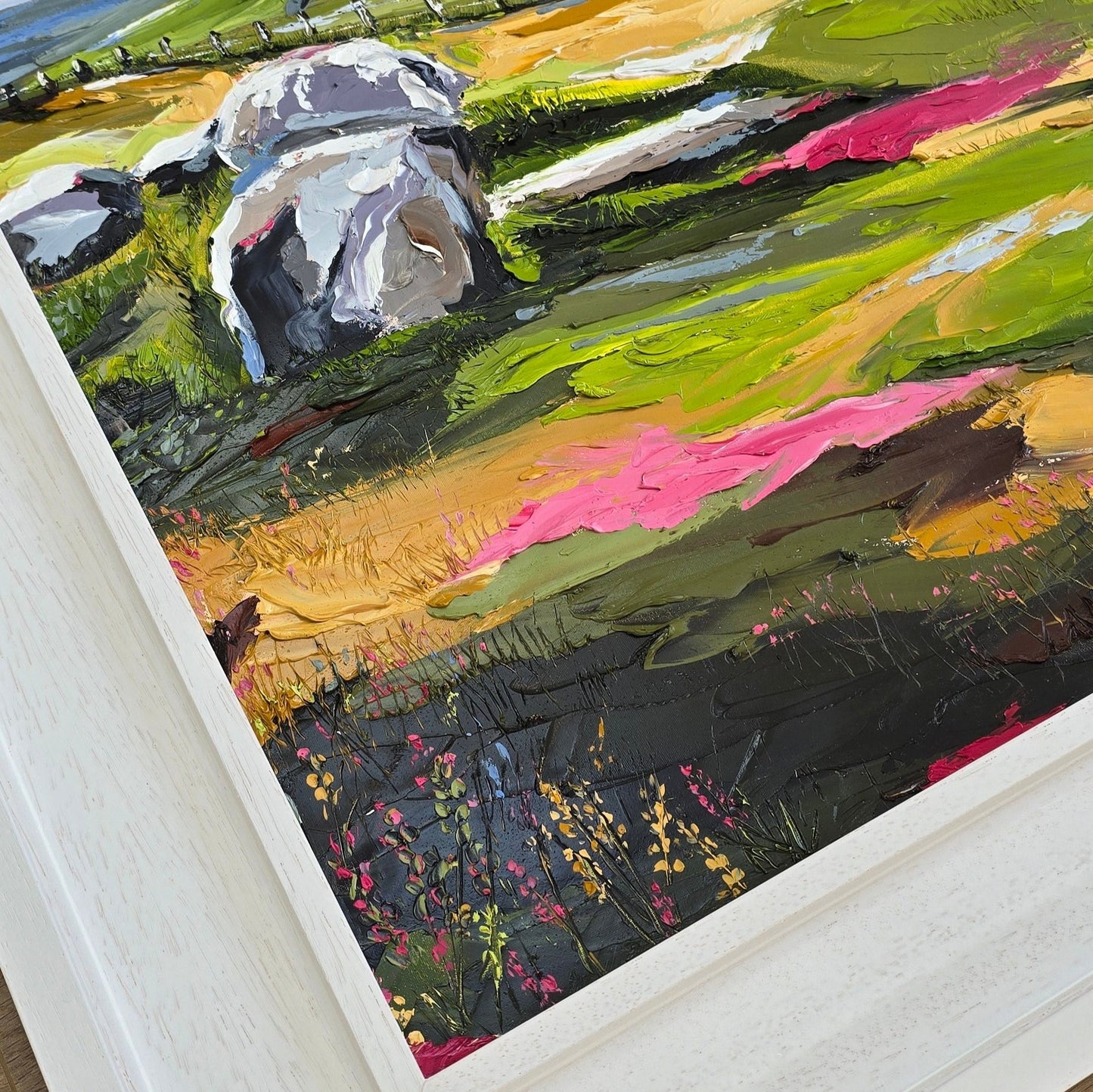 Art exhibition painting by Irish Artist Fiona McKenna