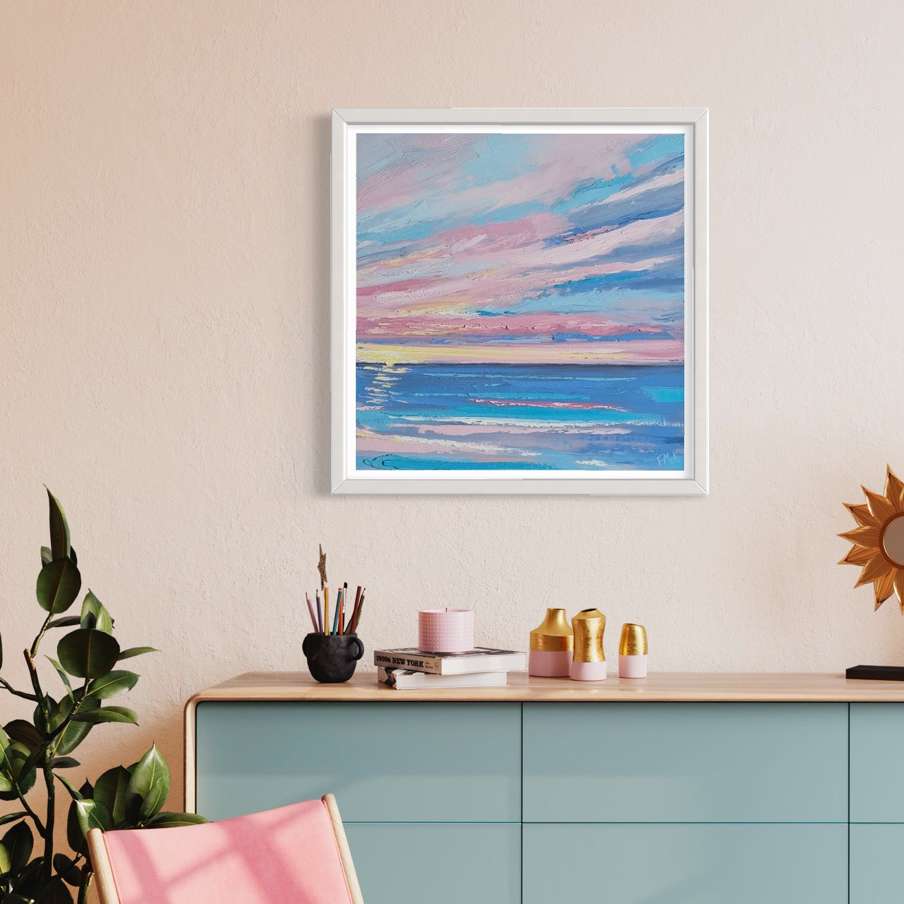 Radiant Sunset Serenity