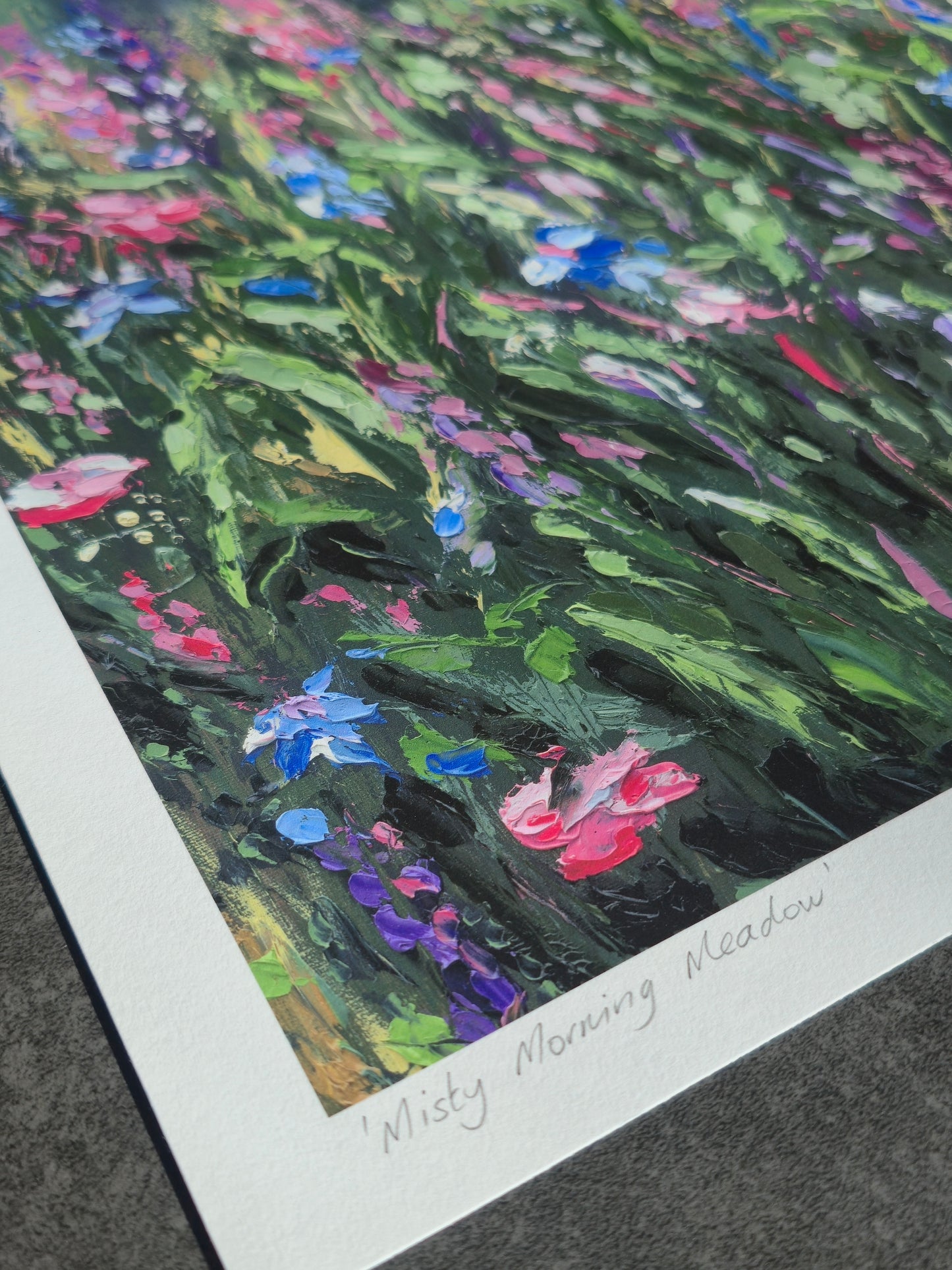 Misty Morning Meadow (Prints)