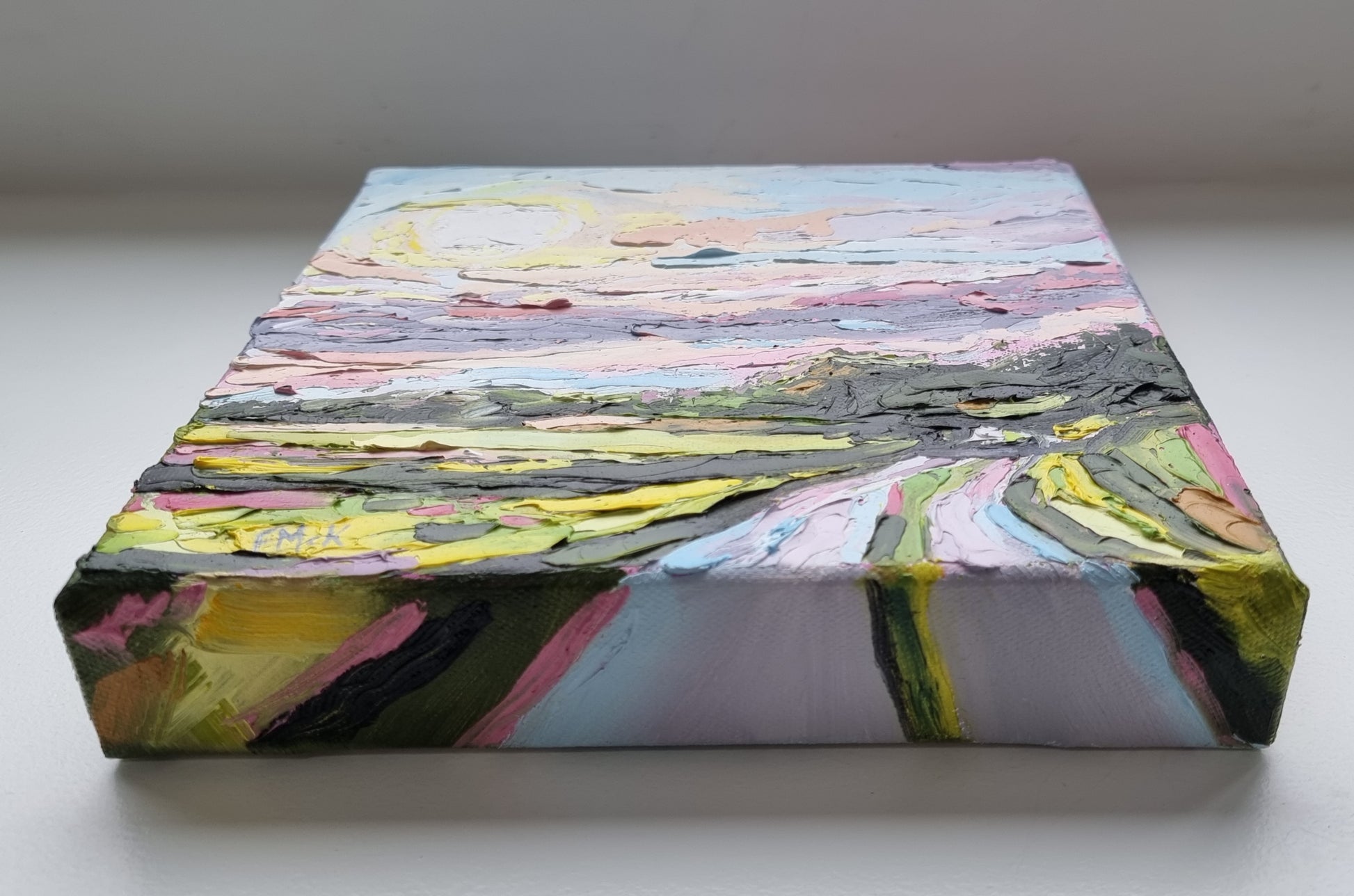 Almost Home oil painting