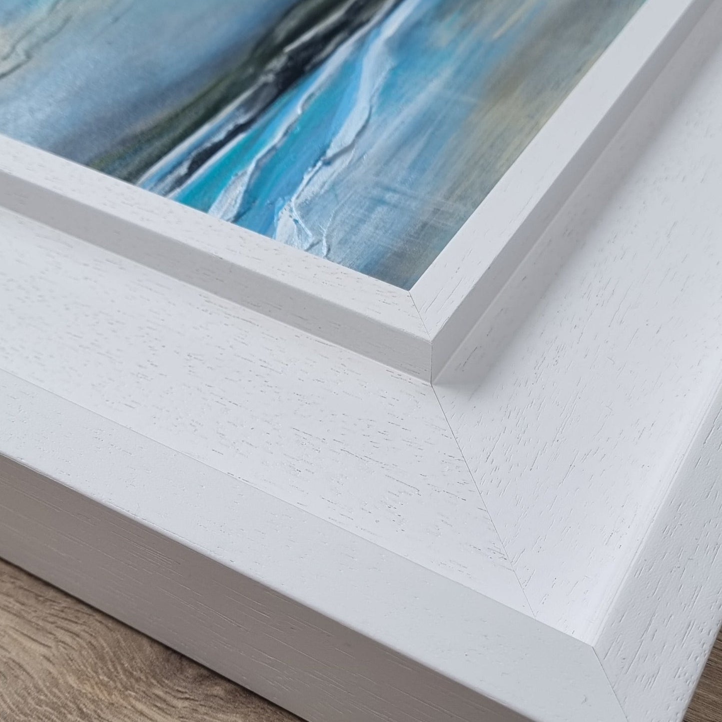 An original acrylic painting of a stunning beach in the West of Ireland on a summer's day.