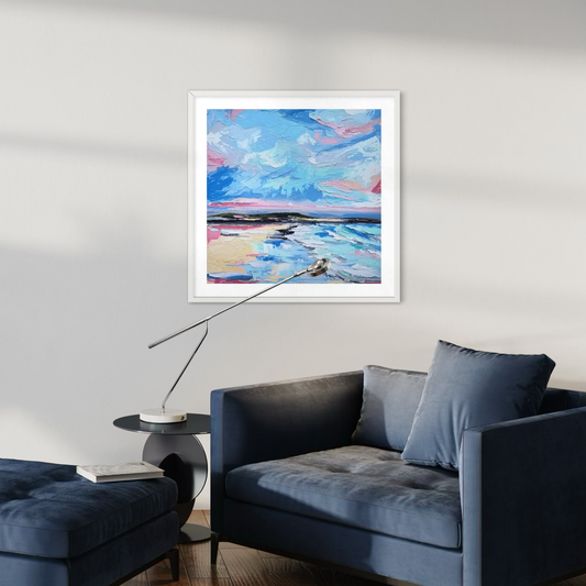 The Edge of the Ocean - Connemara (Art Print Offer)