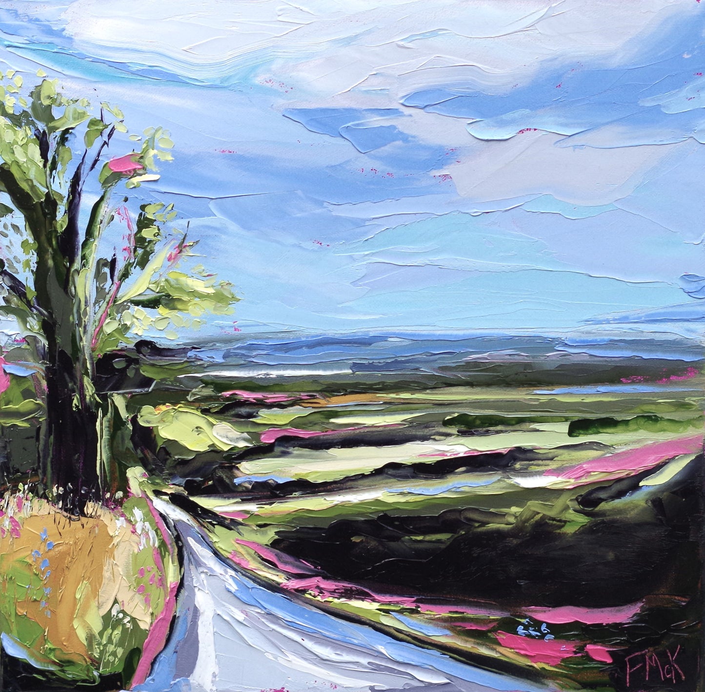 Co Meath Irish landscape painting