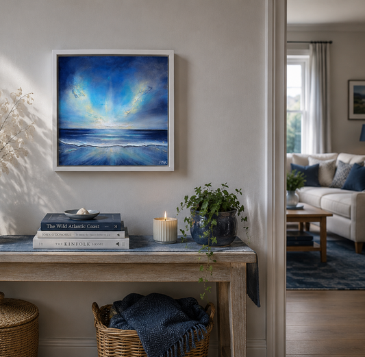 The Light Between the Waves | Coastal Art