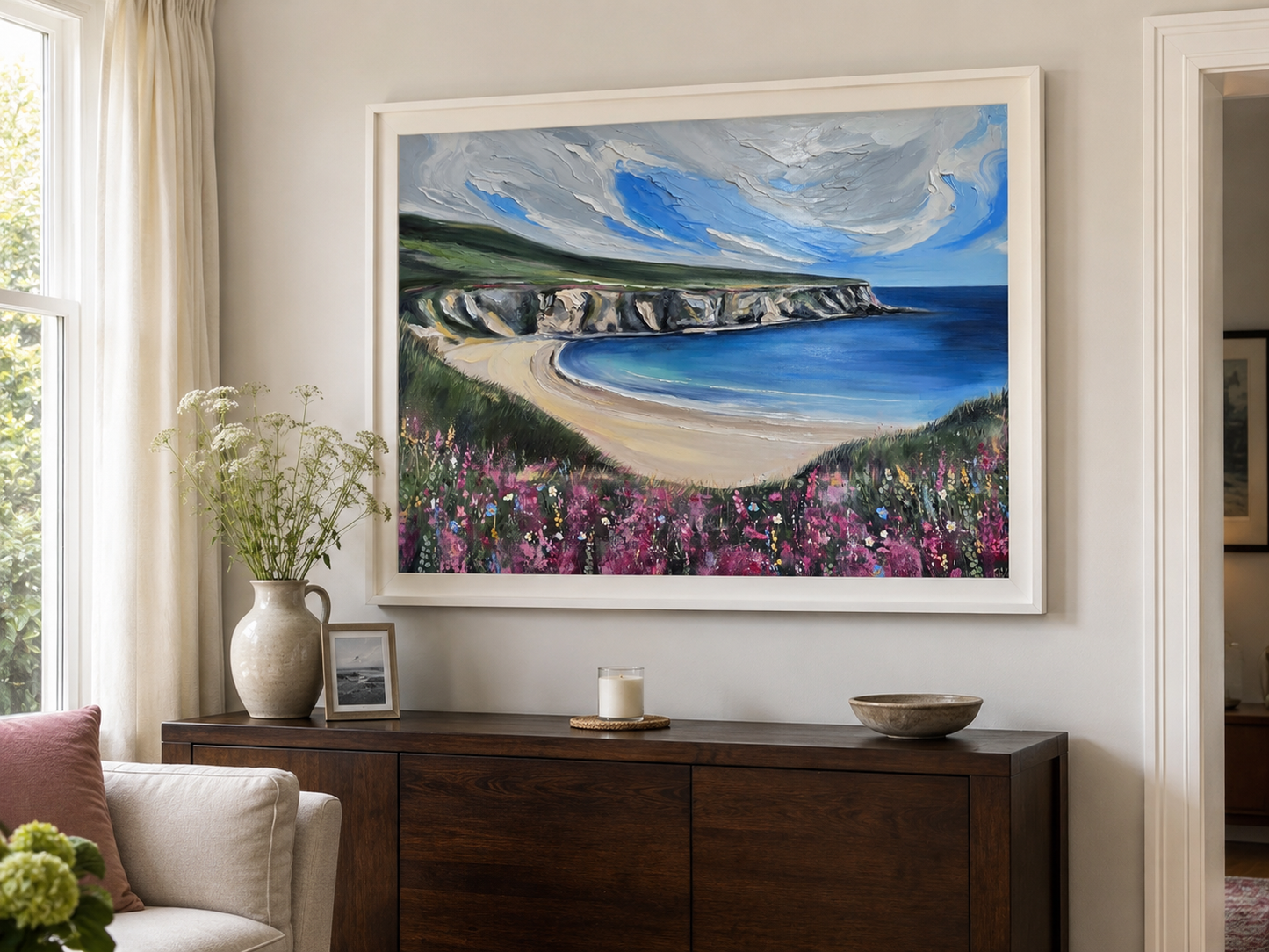 Memories of Silver Strand - Co. Donegal | Beach Painting