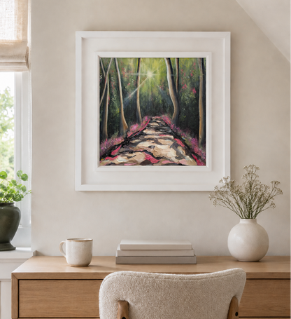 Softly Through the Woods | Original Oil Painting