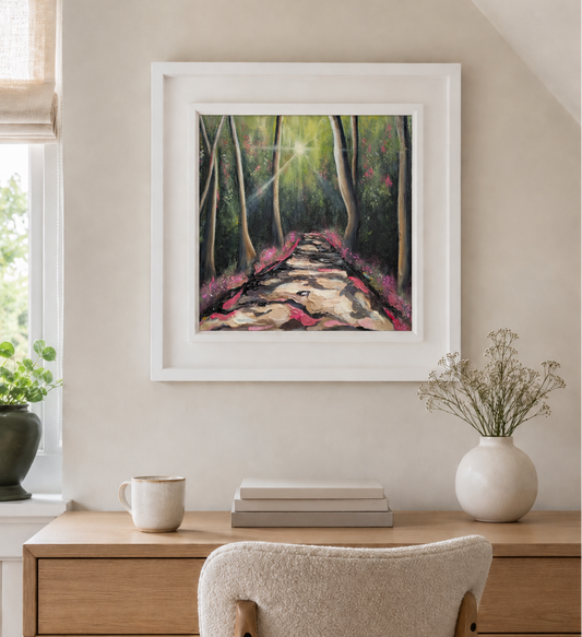 Softly Through the Woods | Original Oil Painting