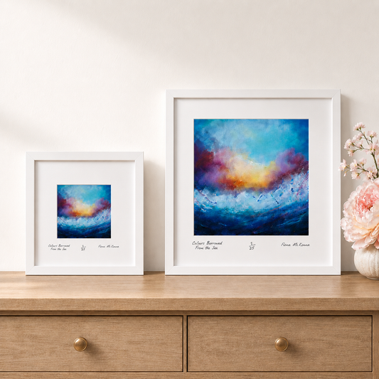 Colours Borrowed From the Sea | Framed Prints