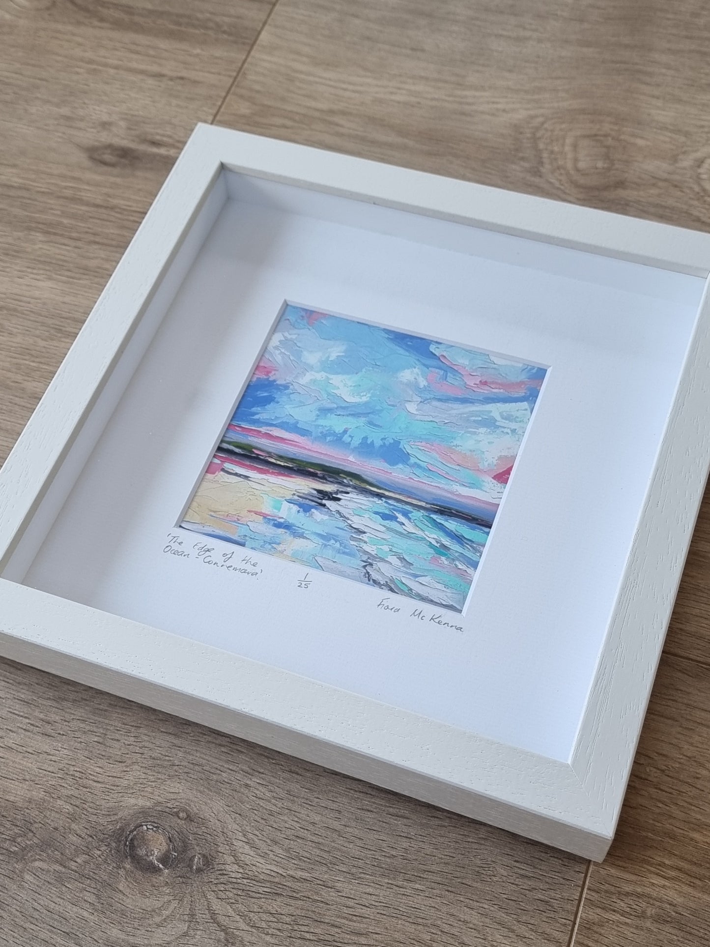 The Edge of the Ocean - Connemara (Framed Print)