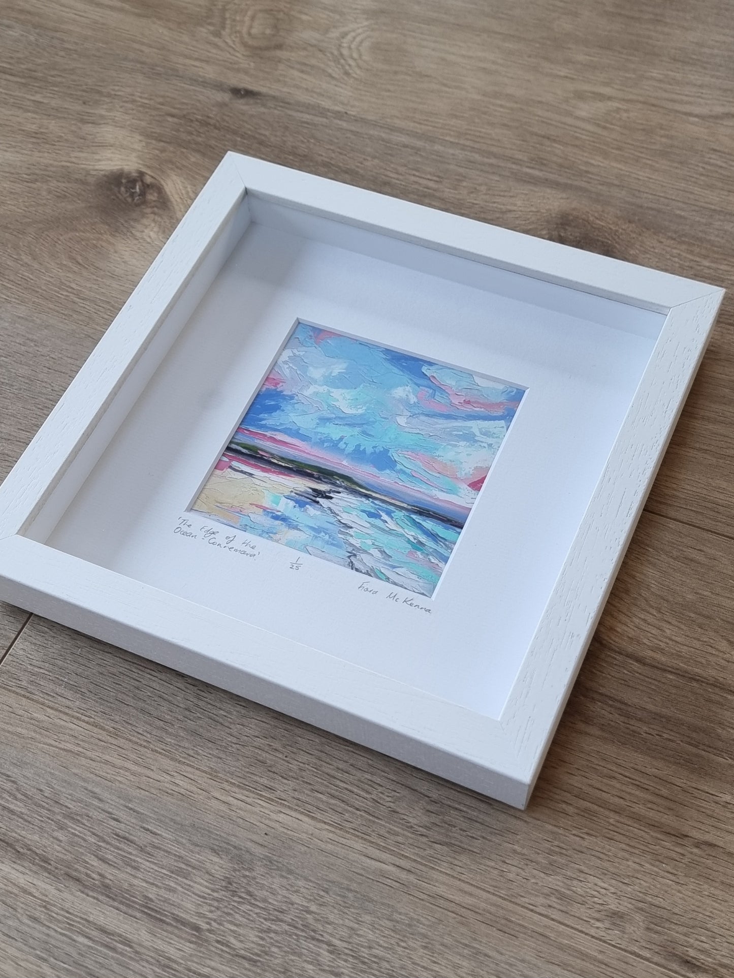 The Edge of the Ocean - Connemara (Framed Print)