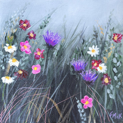 Gentle Bloom | Original Floral Painting
