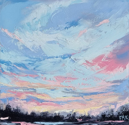 Sky artwork by Fiona McKenna Art
