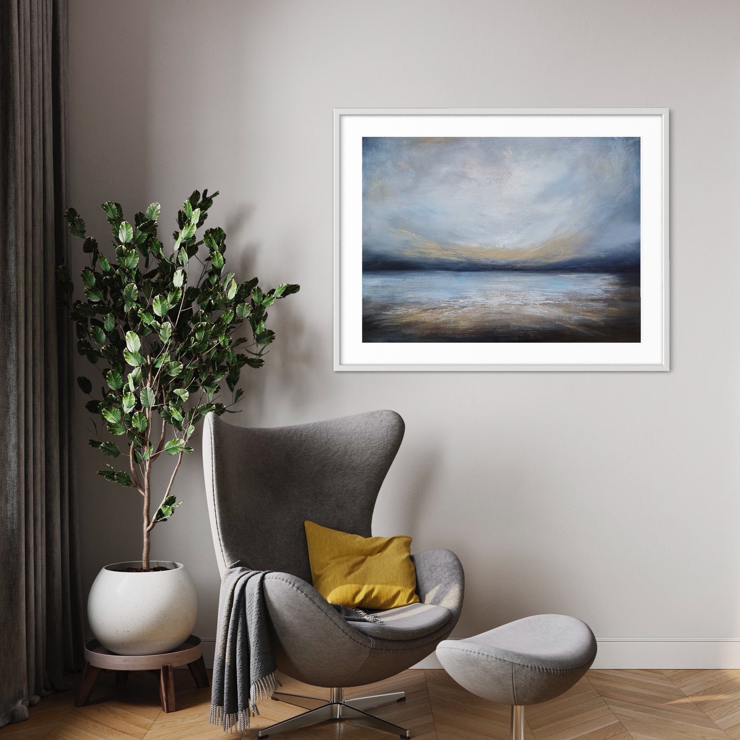 Golden Evenings Irish Seascape Painting