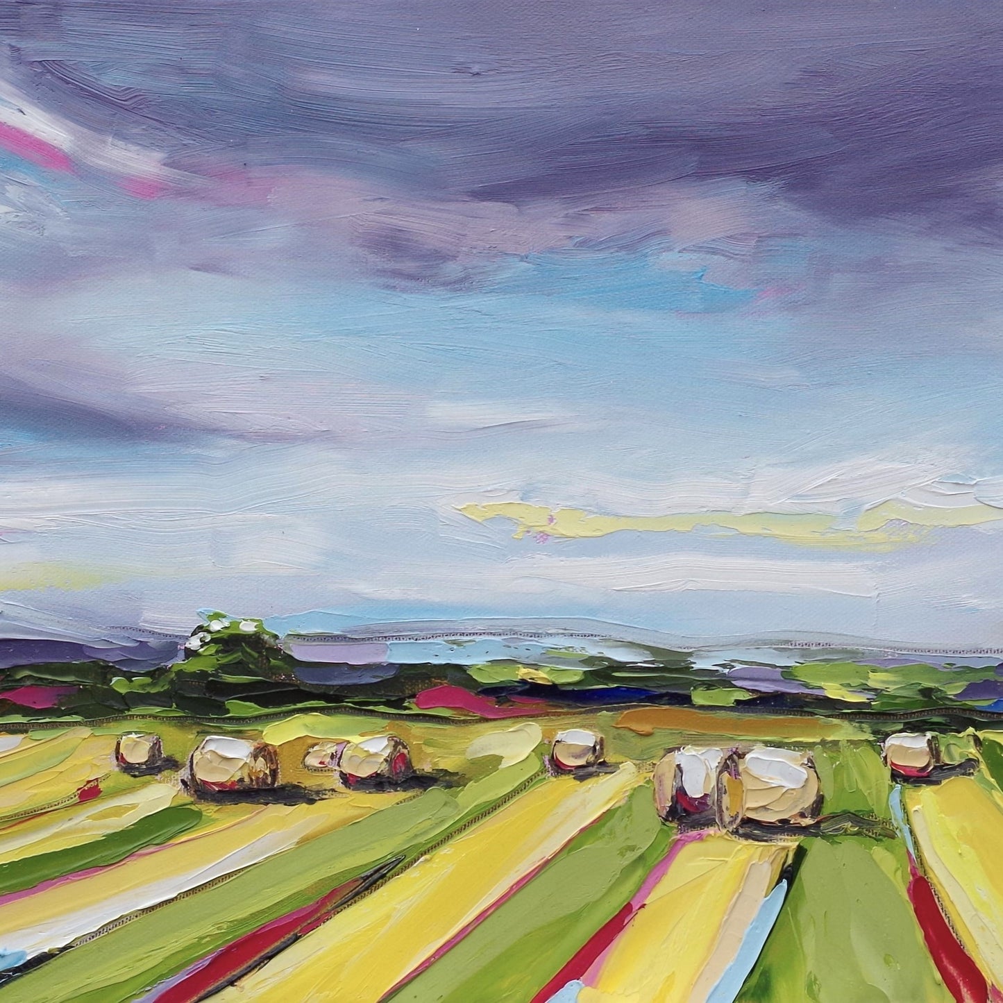 Hill of Tara in Summer painting