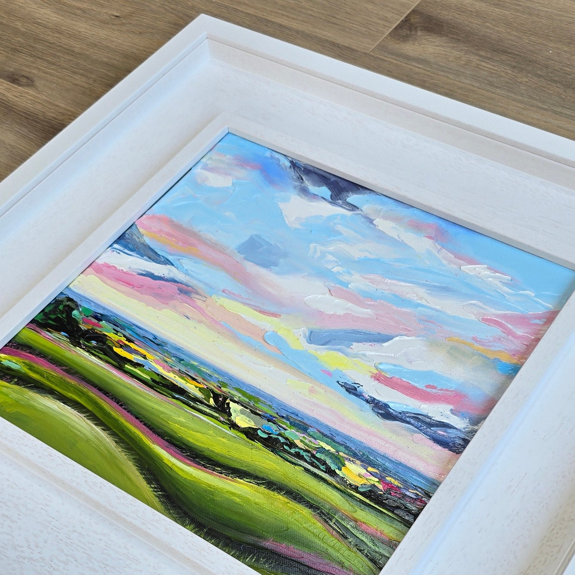 vibrant and Colourful Landscape Painting 