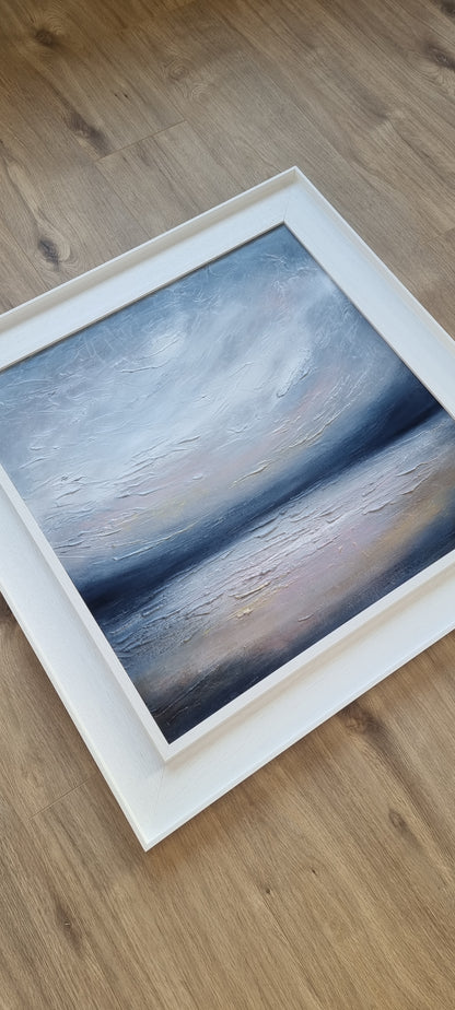 Misty Memories Textured Painting