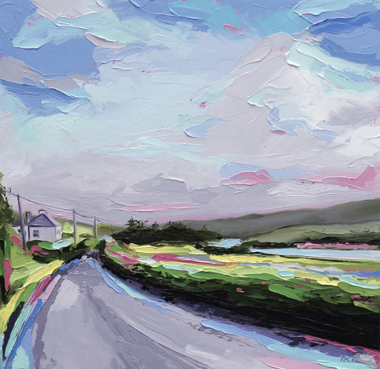 Clifden oil painting by Irish artist Fiona McKenna