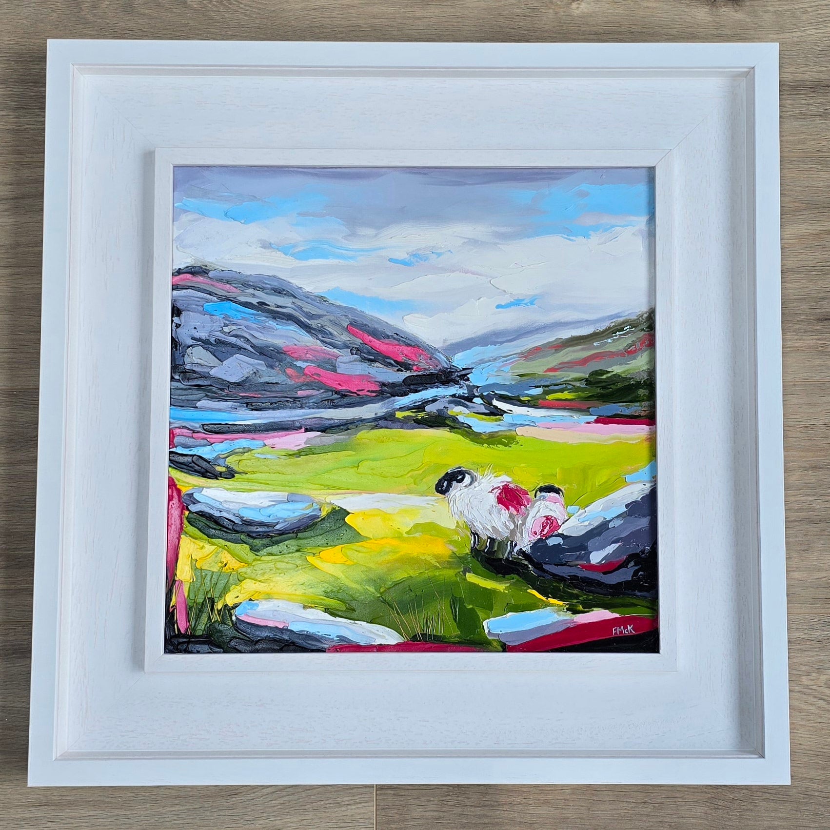 Vibrant Co Kerry painting by Fiona McKenna