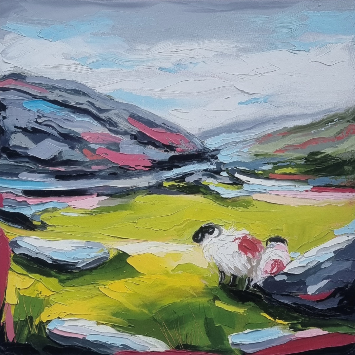 Summer Days in Kerry vibrant print