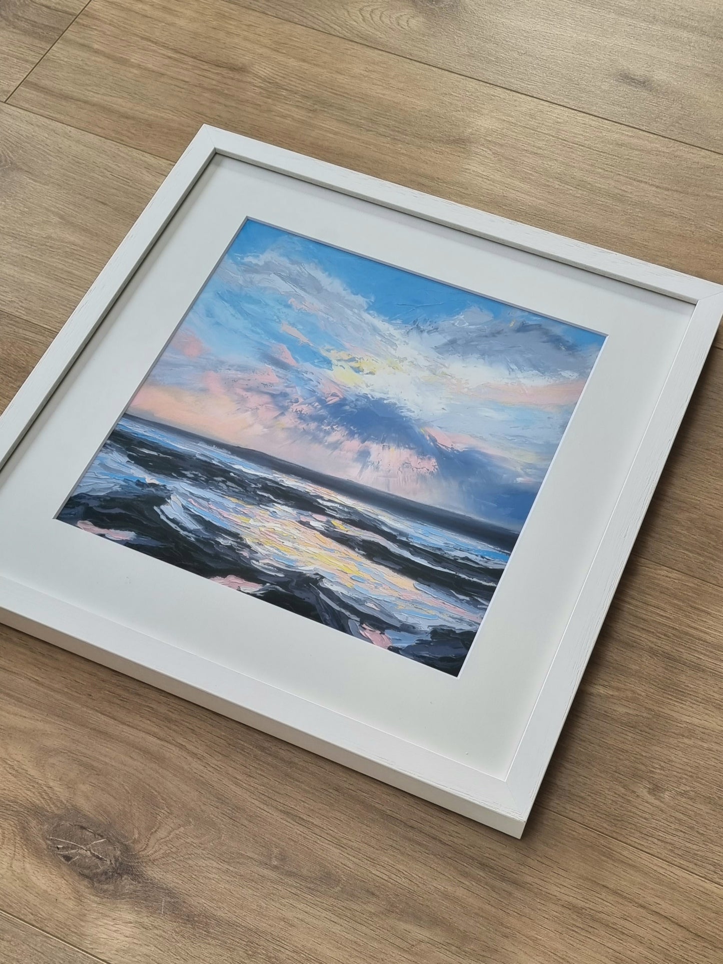 Sunset Glow (Framed Print)