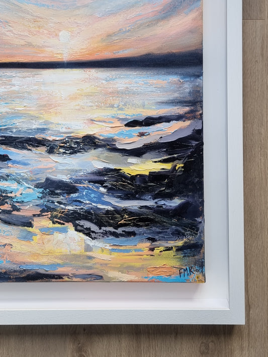 Sunset Dreaming original Irish painting