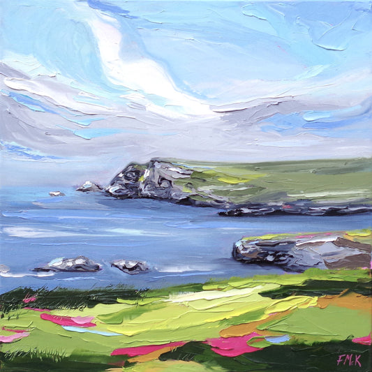 The Donegal Coast oil painting by Fiona McKenna