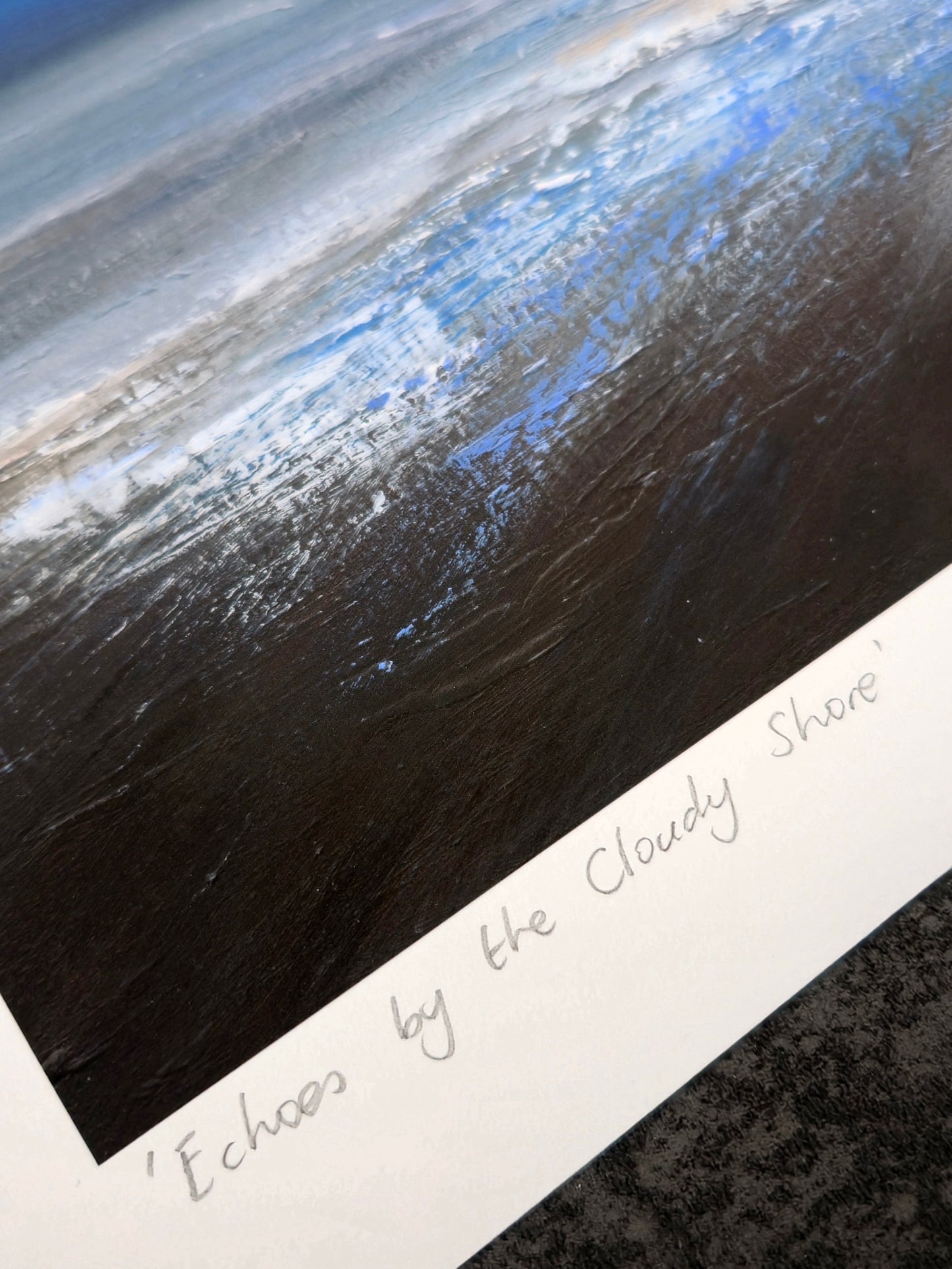 Echoes by the Cloudy Shore (Art Print Offer)