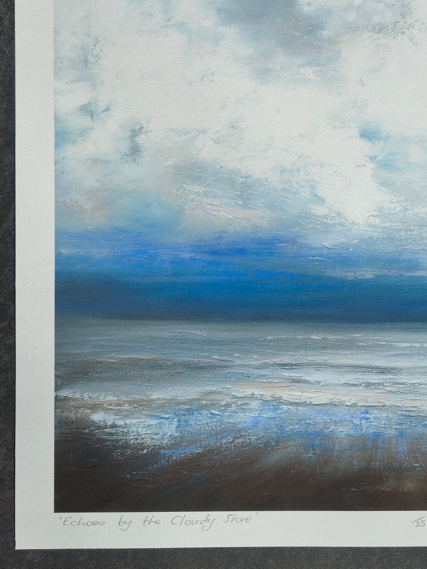 Echoes by the Cloudy Shore (Art Print Offer)