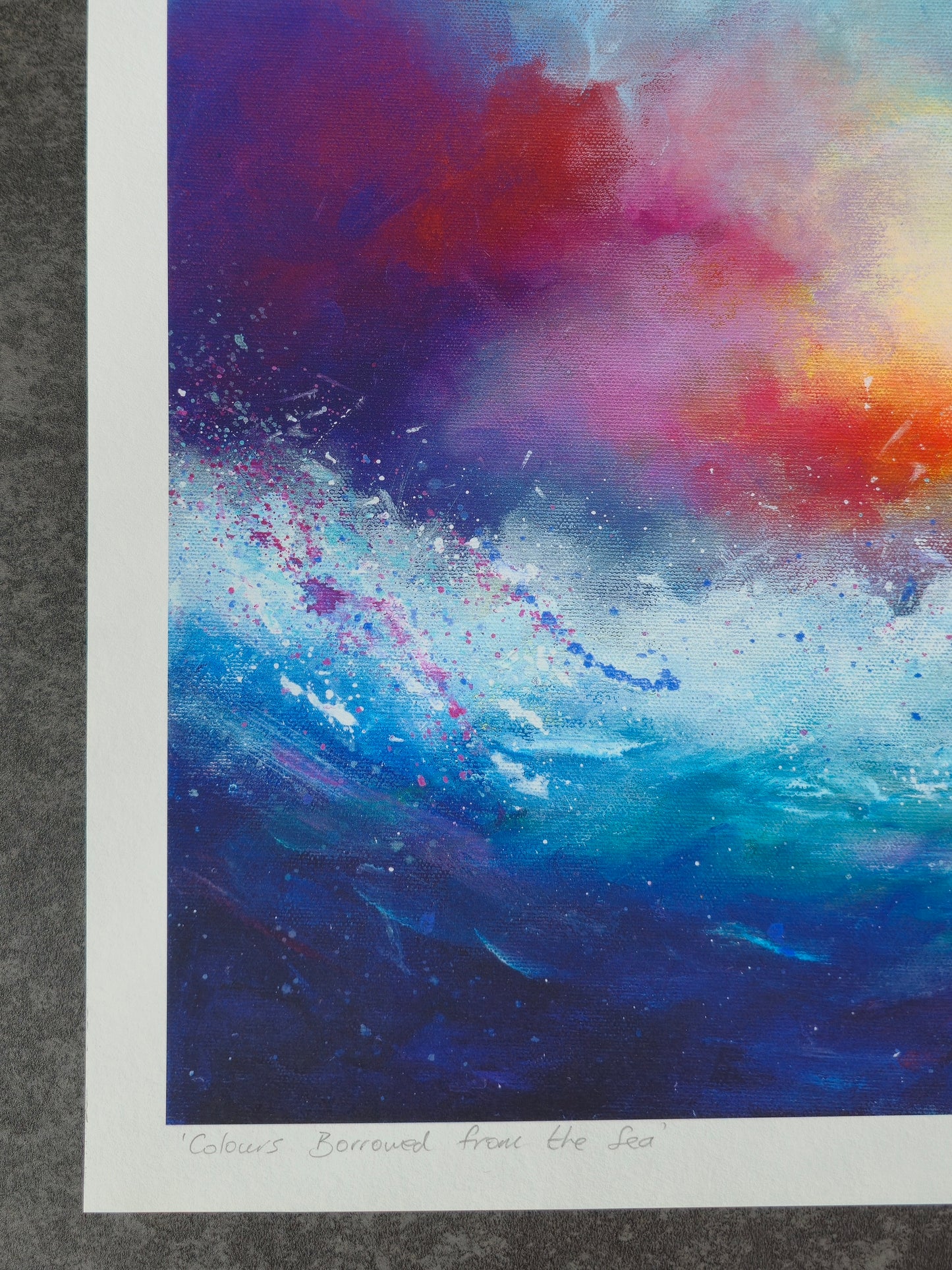 Colours Borrowed From the Sea (Prints)
