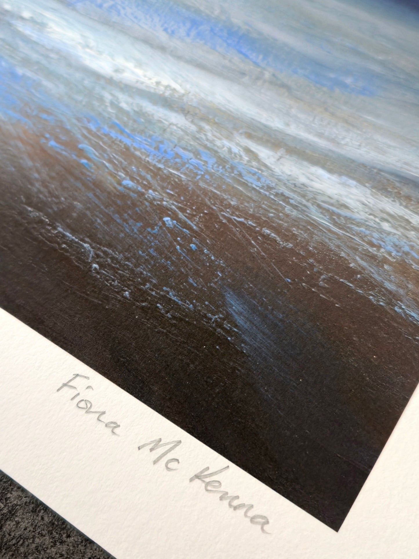 Echoes by the Cloudy Shore (Art Print Offer)