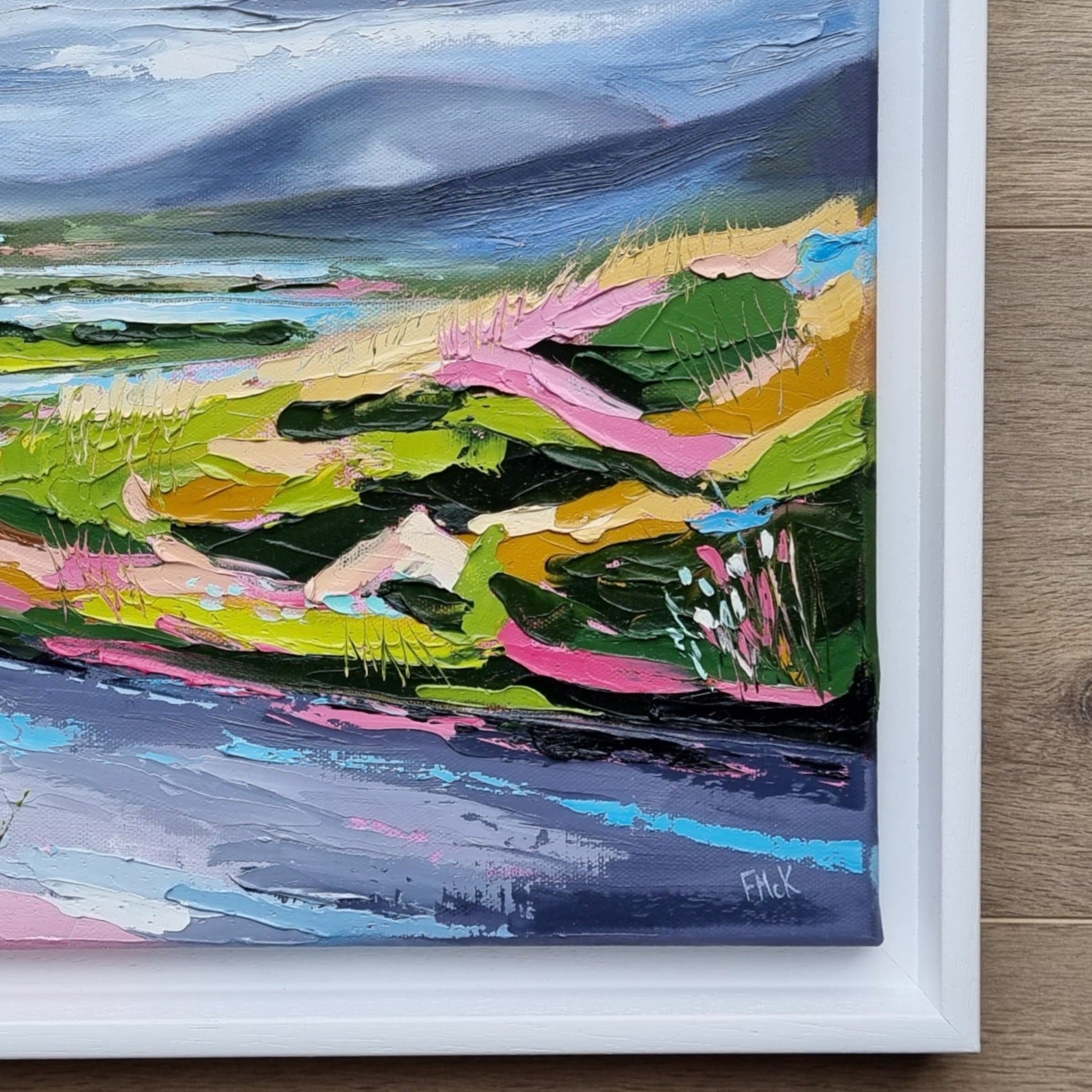 A Connemara Painting entitled: 'A Morning in Connemara' by Irish Artist Fiona McKenna