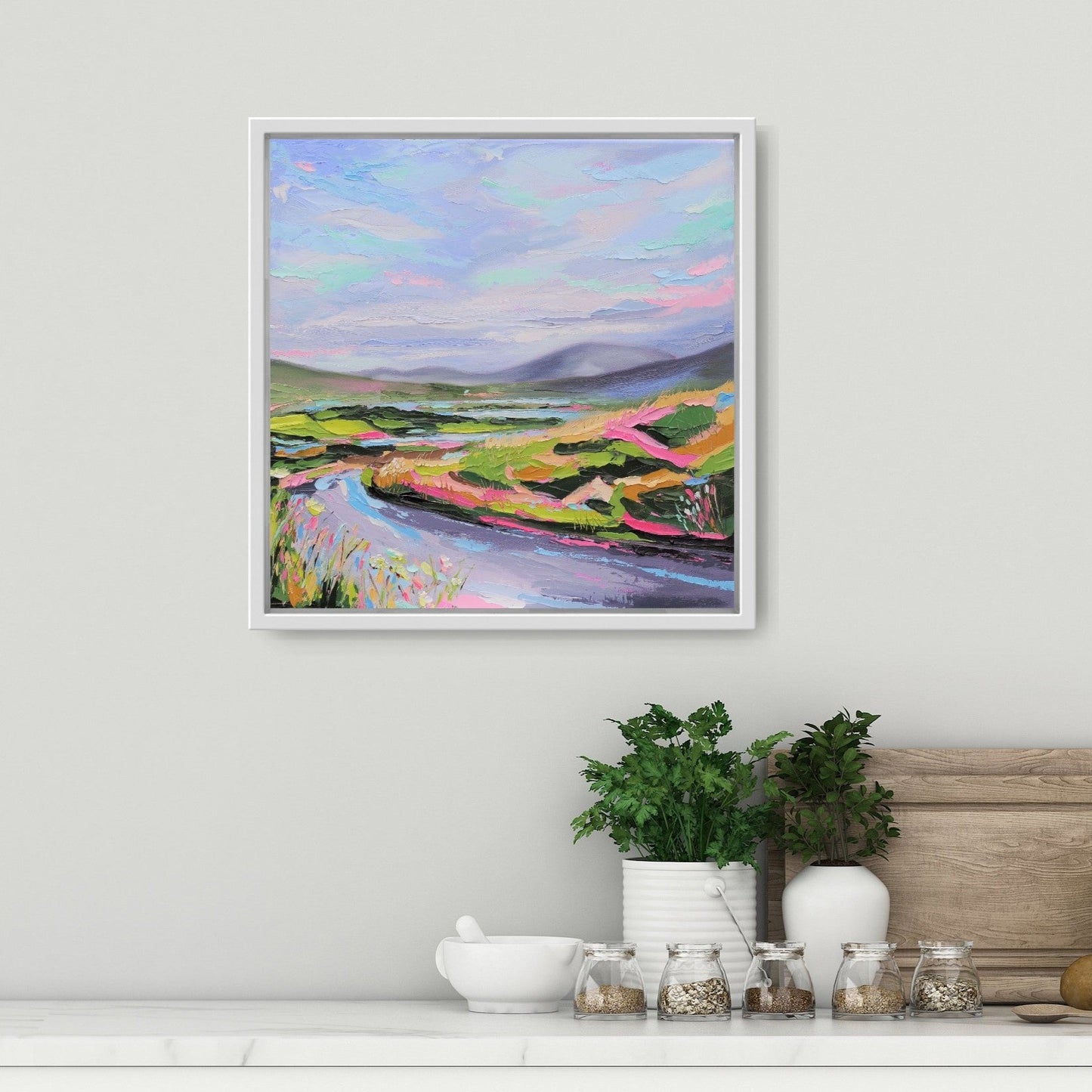 A Connemara Painting entitled: 'A Morning in Connemara' by Irish Artist Fiona McKenna